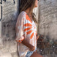 Dames Comfortabele Casual Top met V-hals
