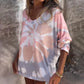 Dames Comfortabele Casual Top met V-hals
